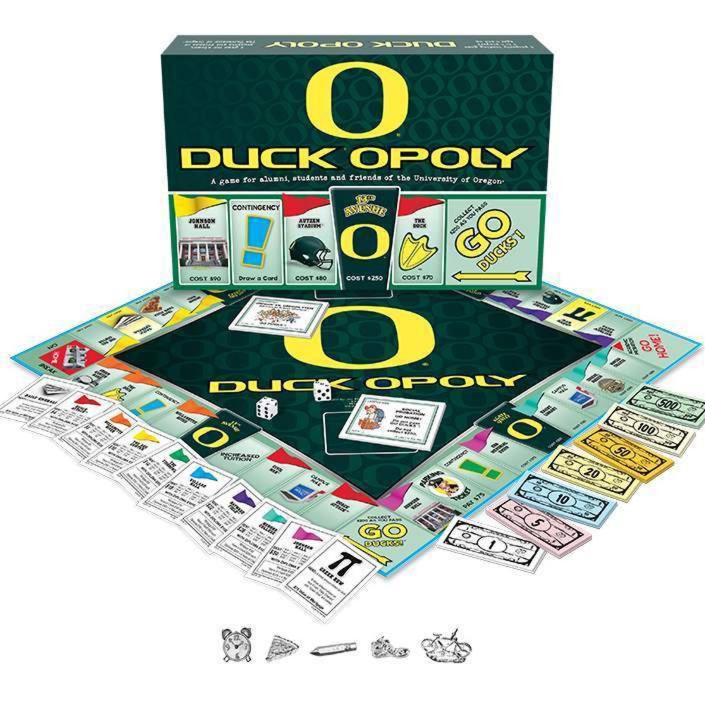 BRAND NEW SEALED Duck Opoly Boardgame University of OREGON